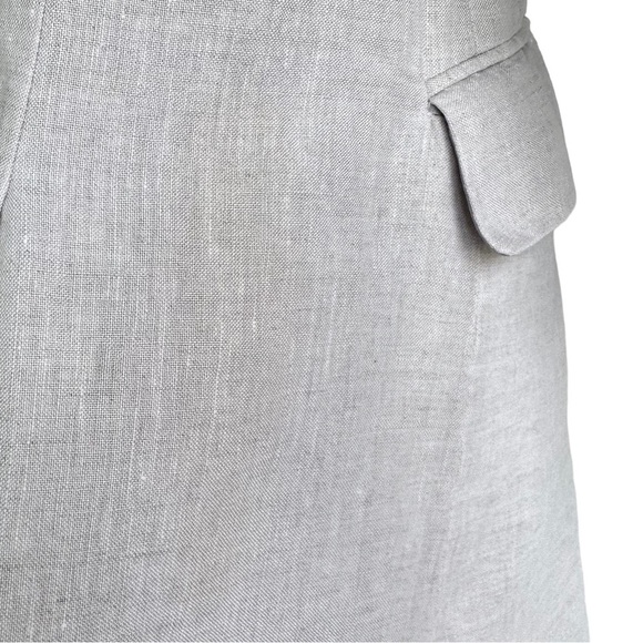 100% Linen Boyfriend Blazer Jacket - Picture 13 of 14